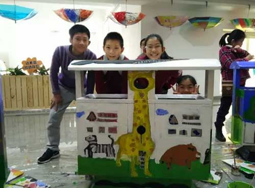 垃圾桶也可以這么藝術，你見過嗎？